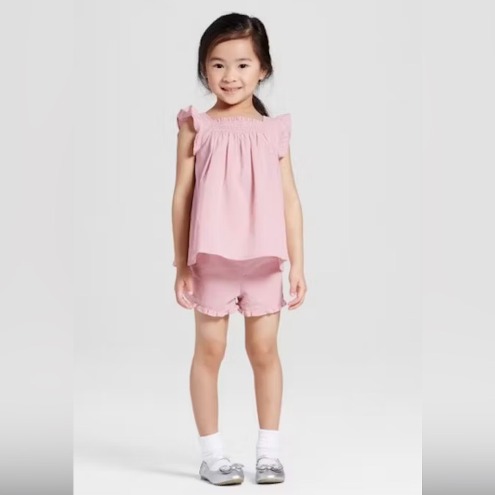 Like new! VICTORIA BECKHAM for TARGET pink set. 2T.